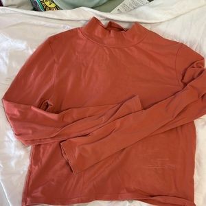 Wild fable mock neck crop top